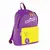 Рюкзак ЮНЛАНДИЯ с брелоком, универсальный, фиолетовый, 44х30х14 см, 227955, фото 5