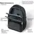 Рюкзак BRAUBERG URBAN универсальный, с отделением для ноутбука, серый/черный, 46х30х18 см, 270751, фото 3