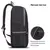 Рюкзак STAFF TRIP универсальный, 2 кармана, черный с серыми деталями, 40x27x15,5 см, 270787, фото 5