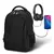 Рюкзак BRAUBERG URBAN универсальный с отделением для ноутбука, USB-порт, &quot;Kinetic&quot;, черный, 46х31х18 см, 270798, фото 1