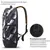 Рюкзак STAFF STRIKE универсальный, 3 кармана, черно-серый, 45х27х12 см, 270784, фото 5