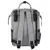 Рюкзак для мамы BRAUBERG MOMMY, крепления для коляски, термокарманы, серый, 41x24x17 см, 270818, фото 5