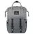 Рюкзак для мамы BRAUBERG MOMMY, крепления для коляски, термокарманы, серый, 41x24x17 см, 270818, фото 2