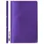 Скоросшиватель пластиковый с перфорацией STAFF, А4, 100/120 мкм, фиолетовый, 27хххх, фото 1