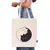 Сумка-шоппер BRAUBERG PREMIUM, канвас, 40х35 см, на кнопке, карман, бежевый, Yin yang, 271901, фото 6
