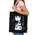 Сумка-шоппер BRAUBERG PREMIUM, канвас, 40х35 см, на кнопке, карман, черный, Anime face, 271903, фото 5