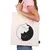 Сумка-шоппер BRAUBERG PREMIUM, канвас, 40х35 см, на кнопке, карман, бежевый, Yin yang, 271901, фото 5