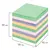 Блок для записей ОФИСМАГ в подставке прозрачной, куб 9х9х9 см, цветной, 127799, фото 5