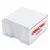 Блок для записей ОФИСМАГ в подставке прозрачной, куб 9х9х5 см, белый, белизна 95-98%, 127797, фото 2