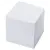 Блок для записей ОФИСМАГ в подставке прозрачной, куб 9х9х9 см, белый, белизна 95-98%, 127798, фото 3