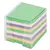 Блок для записей ОФИСМАГ в подставке прозрачной, куб 9х9х9 см, цветной, 127799, фото 2