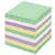 Блок для записей ОФИСМАГ в подставке прозрачной, куб 9х9х9 см, цветной, 127799, фото 3