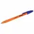Ручка шариковая ОФИСМАГ &quot;X-333 Orange&quot;, СИНЯЯ, корпус оранжевый, узел 1 мм, линия письма 0,5 мм, 143228, фото 6