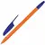 Ручка шариковая ОФИСМАГ &quot;X-333 Orange&quot;, СИНЯЯ, корпус оранжевый, узел 1 мм, линия письма 0,5 мм, 143228, фото 2