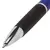 Ручка шариковая автоматическая с грипом ОФИСМАГ, СИНЯЯ, корпус синий, узел 0,7 мм, линия письма 0,35 мм, 141877, фото 3