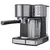 Кофеварка рожковая POLARIS PCM 1536E, 1350 Вт, объем 1,8 л, 15 бар, автокапучинатор, черная, 45727, фото 1