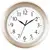 Часы настенные TROYKATIME (TROYKA) 122281201, круг, белые, золотая рамка, 30х30х3,8 см, фото 1