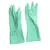 Перчатки латексные КЩС, сверхпрочные, плотные, хлопковое напыление, размер 7 S, малый, зеленые, HQ Profiline, 73580, фото 8