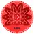 Дезодоратор коврик для писсуара красный, аромат Ягоды, LAIMA Professional, на 30 дней, 608897, фото 2