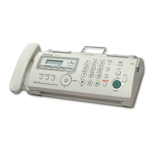 Факс PANASONIC KX-FP218 RU, печать на обычной бумаге 70-80 г/м2, А4, АОН, автоответчик, фото 1