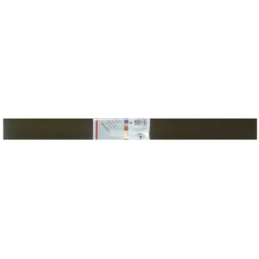 Бумага крепированная Werola, 50*250см, 32г/м2, растяжение 55%, темно-коричневая, в рулоне, фото 1