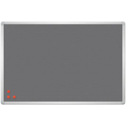 Доска фетровая с магнитной поверхностью PinMag 2х3 &quot;Office&quot;, 60*90см, алюминиевая рамка, 3 магнита, фото 1