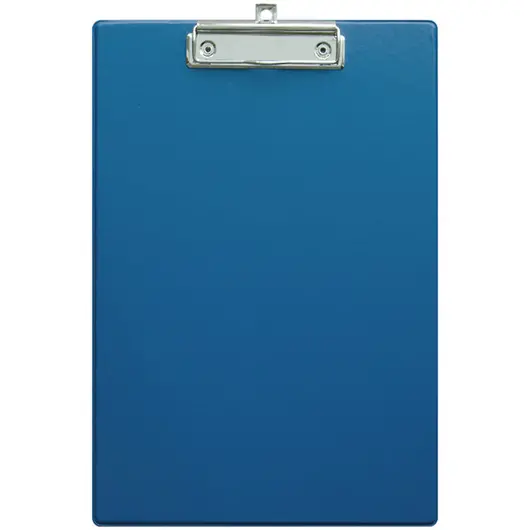 Планшет с зажимом OfficeSpace А4, ПВХ, синий, фото 1