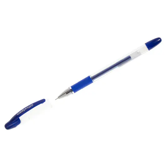 Ручка гелевая OfficeSpace &quot;Stream&quot; синяя, 0,5мм, игольчатый стержень, фото 1