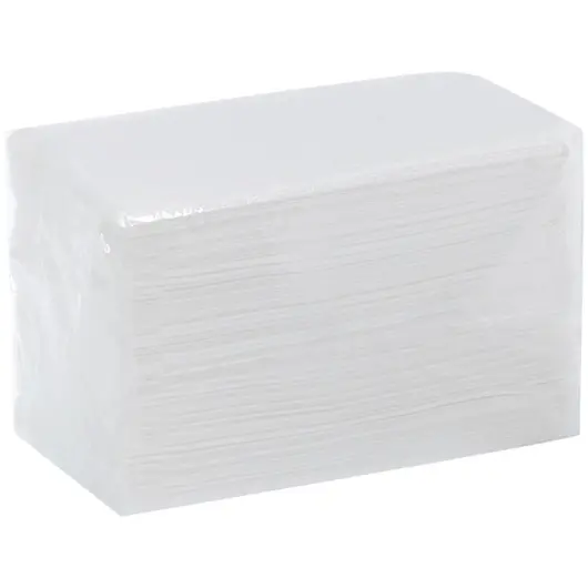 Салфетки бумажные диспенсерные OfficeClean Professional, 1 слойн., 21,6*33см, белые, 225шт., фото 1