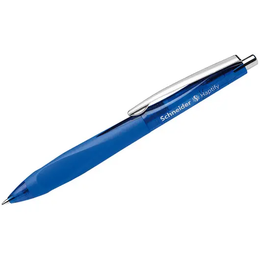 Ручка шариковая автоматическая Schneider &quot;Haptify&quot; синяя, 1,0мм, грип, фото 1
