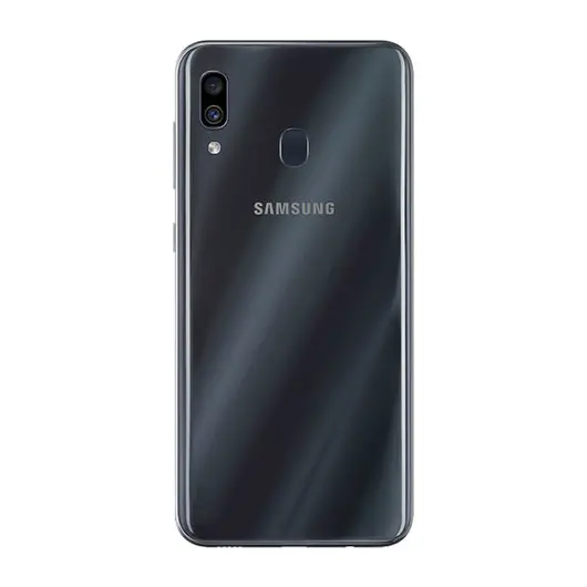 Смартфон SAMSUNG Galaxy A30, 2 SIM, 6,4”, 4G (LTE), 16/16+5 Мп, 64 ГБ, microSD, черный, пластик, SM-A305FZKOSER, фото 2