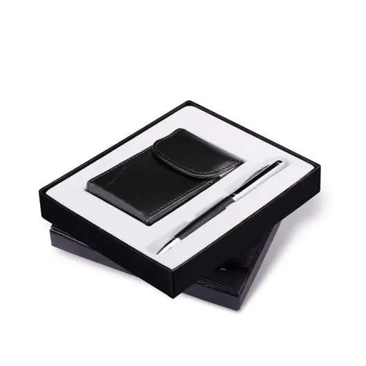 Набор GALANT &quot;Prestige Collection&quot;: ручка, визитница, черный, подарочная коробка, 141371, фото 2