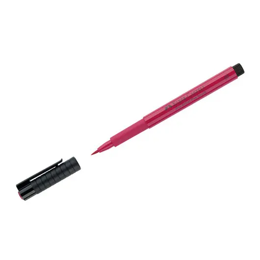 Ручка капиллярная Faber-Castell &quot;Pitt Artist Pen Brush&quot; цвет 127 розовый кармин, кистевая, фото 1