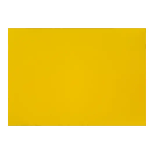 Картон плакатный Werola, 48*68см, 380г/м2, 10л., желтый, фото 1
