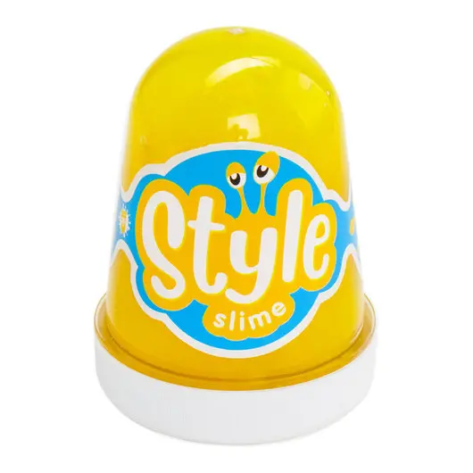 Слайм Lori &quot;Style Slime&quot; желтый с ароматом банана, 130мл, фото 1