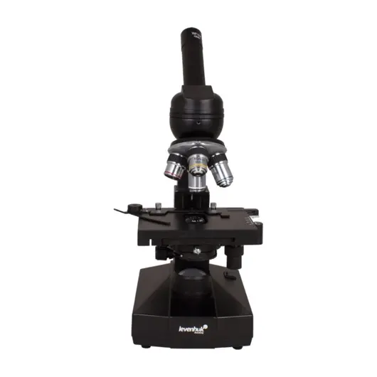 Микроскоп лабораторный LEVENHUK D320L, 40-1600 кратный, монокулярный, 4 объектива, цифровая камера 3 Мп, 18347, фото 2