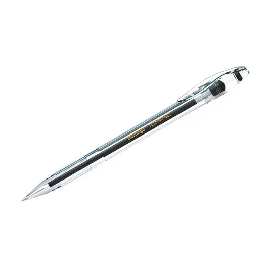 Ручка гелевая Berlingo &quot;Techno-Gel&quot; черная, 0,5мм, фото 1