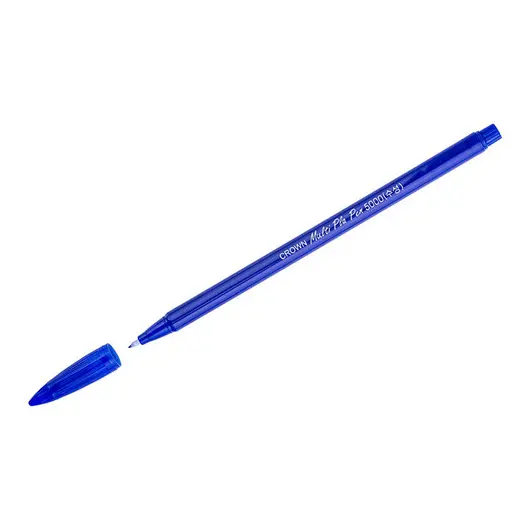 Ручка капиллярная Crown &quot;MultiPla&quot; синяя, 0,3мм, фото 1