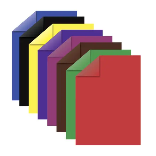 Цветная бумага А4 2-сторонняя газетная, 16 листов 8 цветов, на скобе, ПИФАГОР, 200х275 мм, &quot;Ежик&quot;, 123523, фото 2