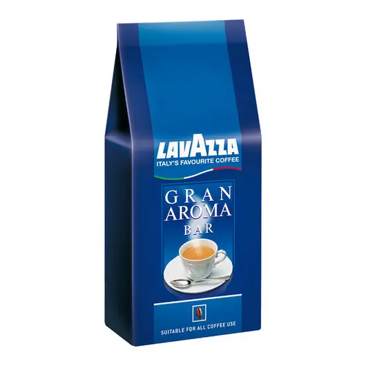 Кофе в зернах Lavazza &quot;Gran Aroma Bar&quot;, вакуумный пакет, 1кг, фото 1