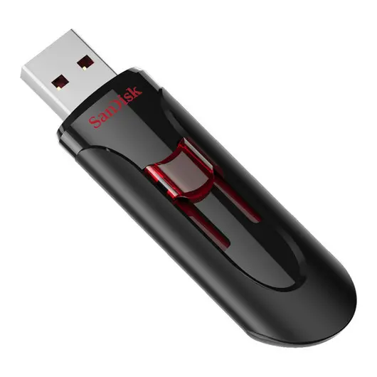 Память SanDisk &quot;Cruzer Glide&quot;  32GB, USB 3.0 Flash Drive, черный, фото 1