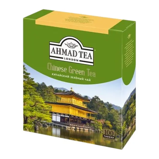 Чай Ahmad Tea &quot;Китайский&quot;, зеленый, 100 пакетиков по 1,8г, фото 1