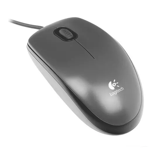 Мышь Logitech M100 Dark Mouse USB серый, фото 1
