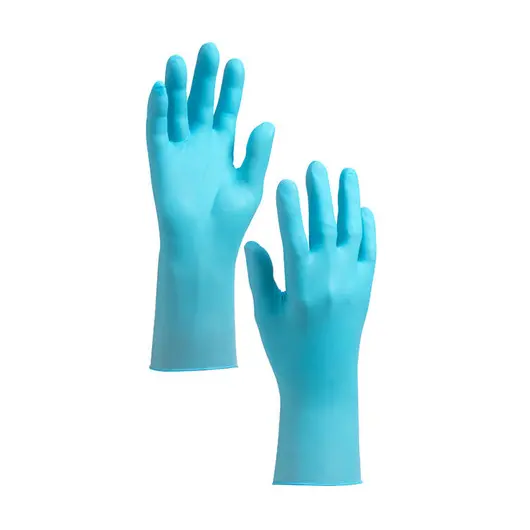 Перчатки нитриловые Kimberly-Clark &quot;Kleenguard&quot;, XL, G10 Blue 0,12мм, 90шт., фото 1