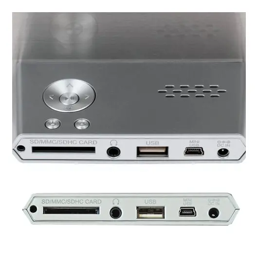Фоторамка цифровая RITMIX RDF-880, 8&quot; (20 см), 4:3, 1024х768, SD/SDHC/MMC, USB, видео, серебристая, фото 6