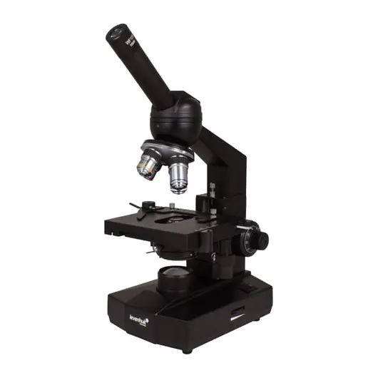 Микроскоп лабораторный LEVENHUK 320, 40–1600 кратный, монокулярный, 4 объектива, 18273, фото 1