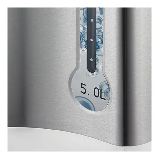 Термопот ECON ECO-500TP, 600 Вт, 5 л, 3 режима подачи воды, металл, серебро/белый, фото 7