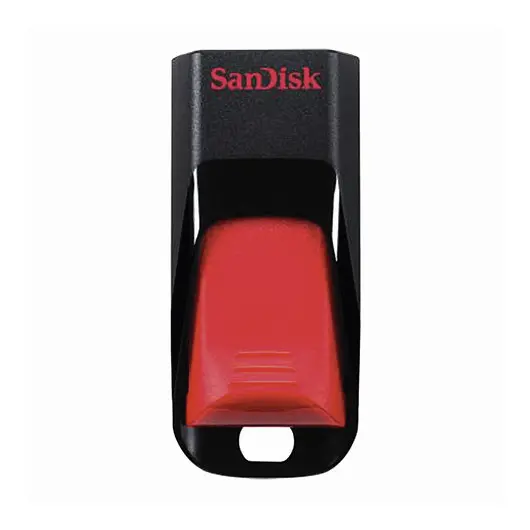 Флэш-диск 32 GB, SANDISK Cruzer Edge, USB 2.0, черный, SDCZ51-032G-B35, фото 1