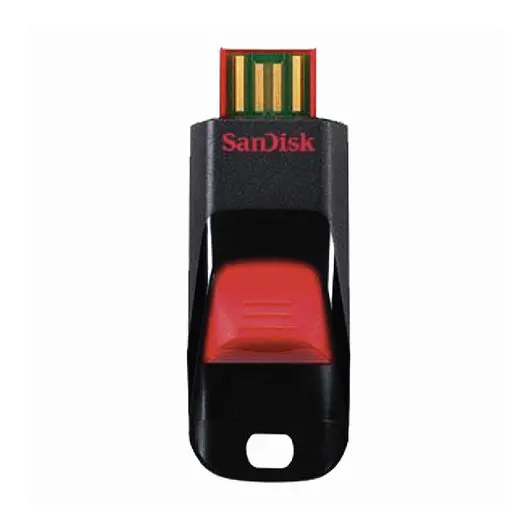 Флэш-диск 32 GB, SANDISK Cruzer Edge, USB 2.0, черный, SDCZ51-032G-B35, фото 2