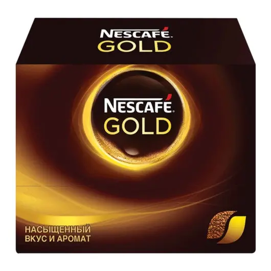 Кофе молотый в растворимом NESCAFE &quot;Gold&quot;, сублимированный, 20 пакетов по 2 г (упаковка 40 г), 11337476, фото 5